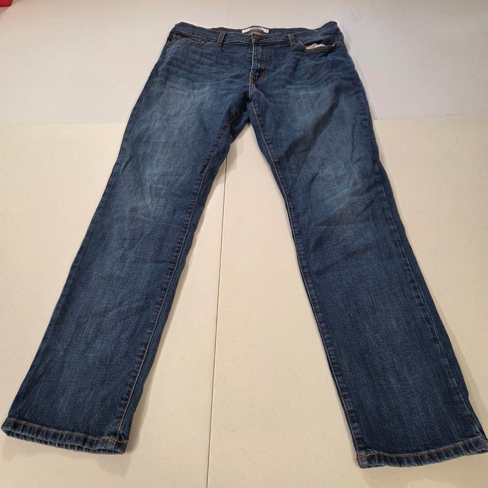 Tommy Jeans Mens Blue Straight Leg Denim Jeans 35x32 Medium Wash 08678C1773